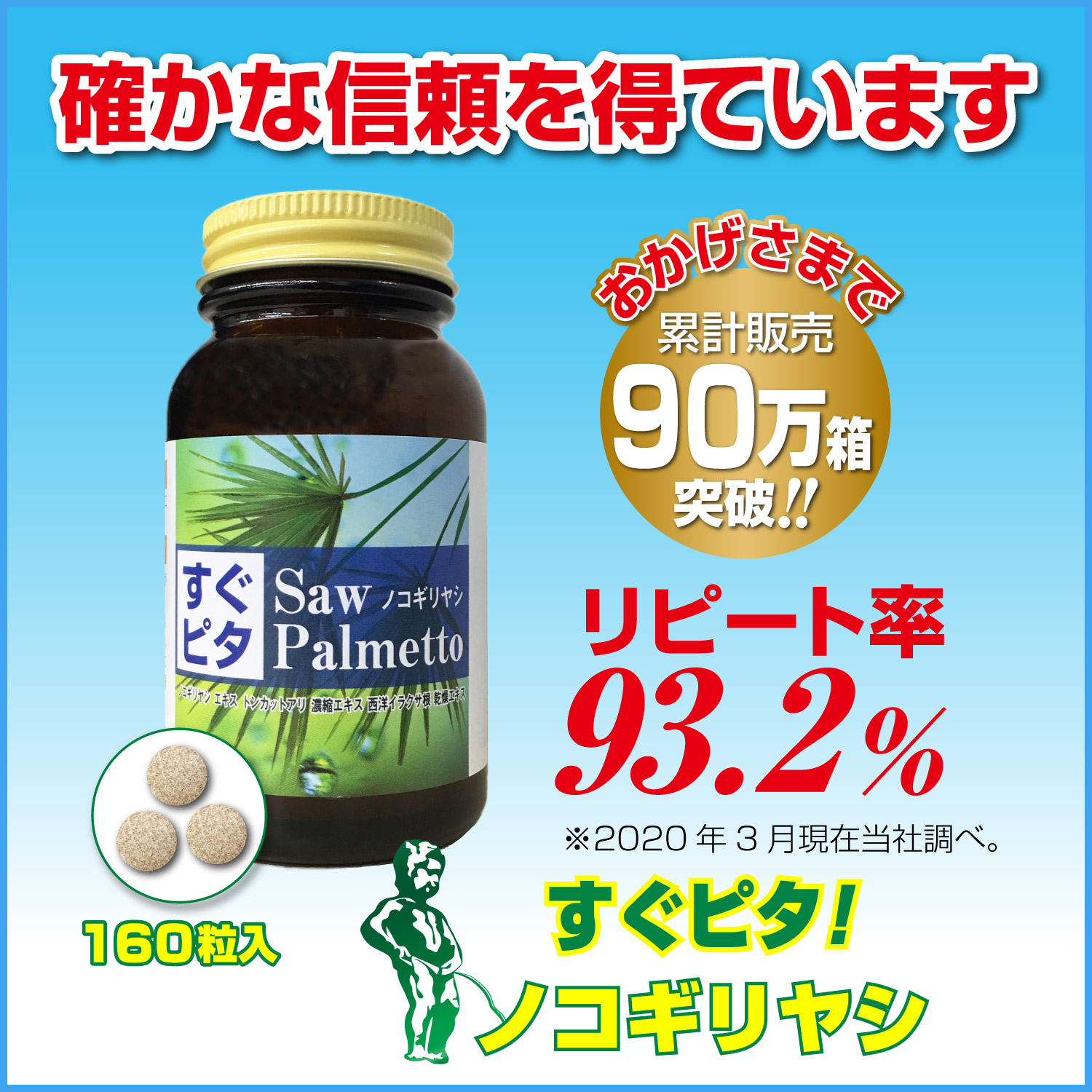 すぐピタ ノコギリヤシ