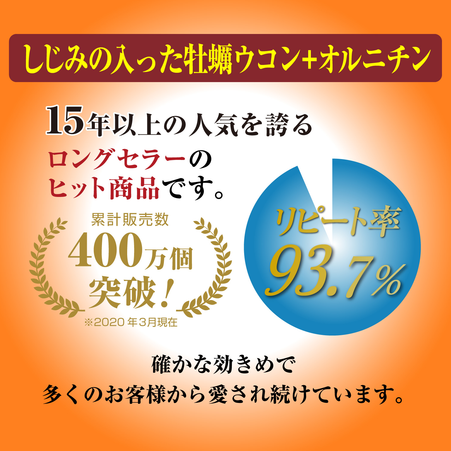 しじみの入った牡蠣ウコン+オルニチン