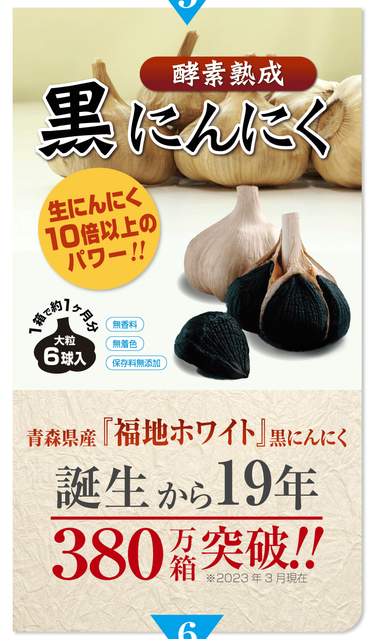 国産熟成黒にんにく 命の実 お得な60日30日×2